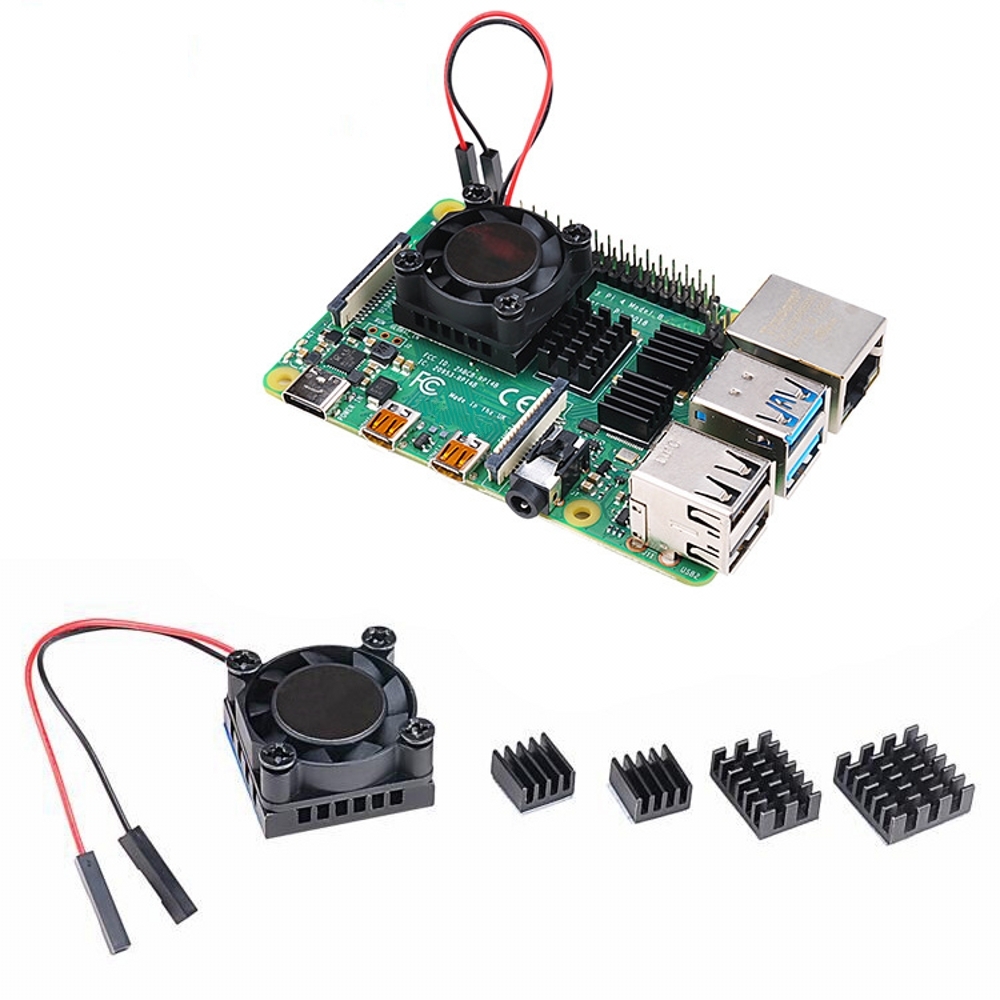 Pi 4 Case - Voor Raspberry Pi 4 Model B
