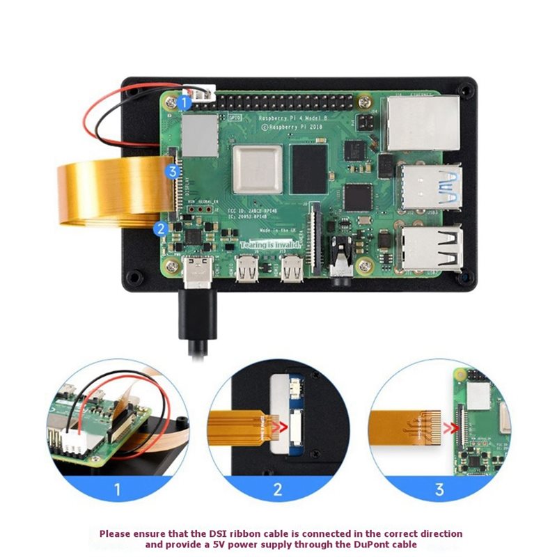 Raspberry Pi 4 - FC-[IANC-AB01] Voor Raspberry Pi Board 5