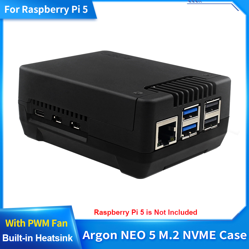 Pi Cooler - Argon NEO 5 M.2 NVME PCIE-behuizing