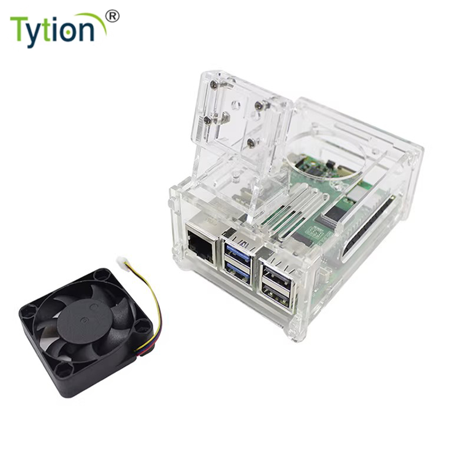 Pi Cooler - Raspberry Pi 5 Acryl Behuizing 4010