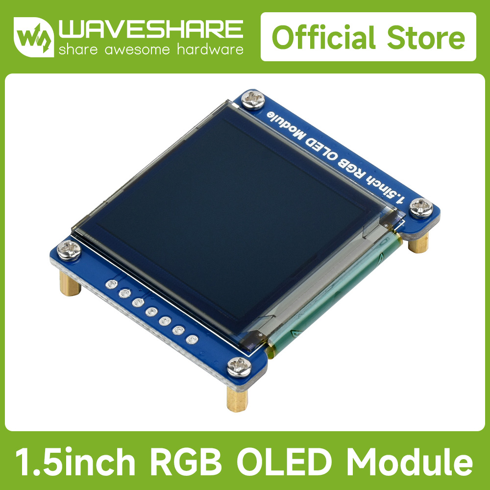 Waveshare1.5inch RGB OLED-disp - Pi Display recensie en prijs