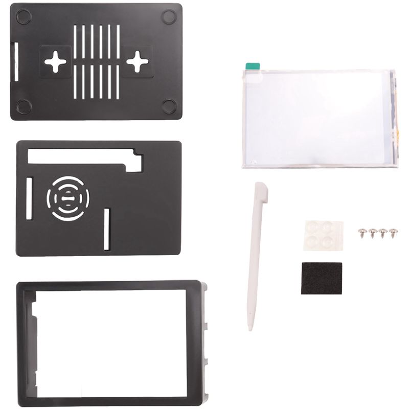 3X 3,5 inch TFT LCD touchscree - Pi 4 Case recensie en prijs