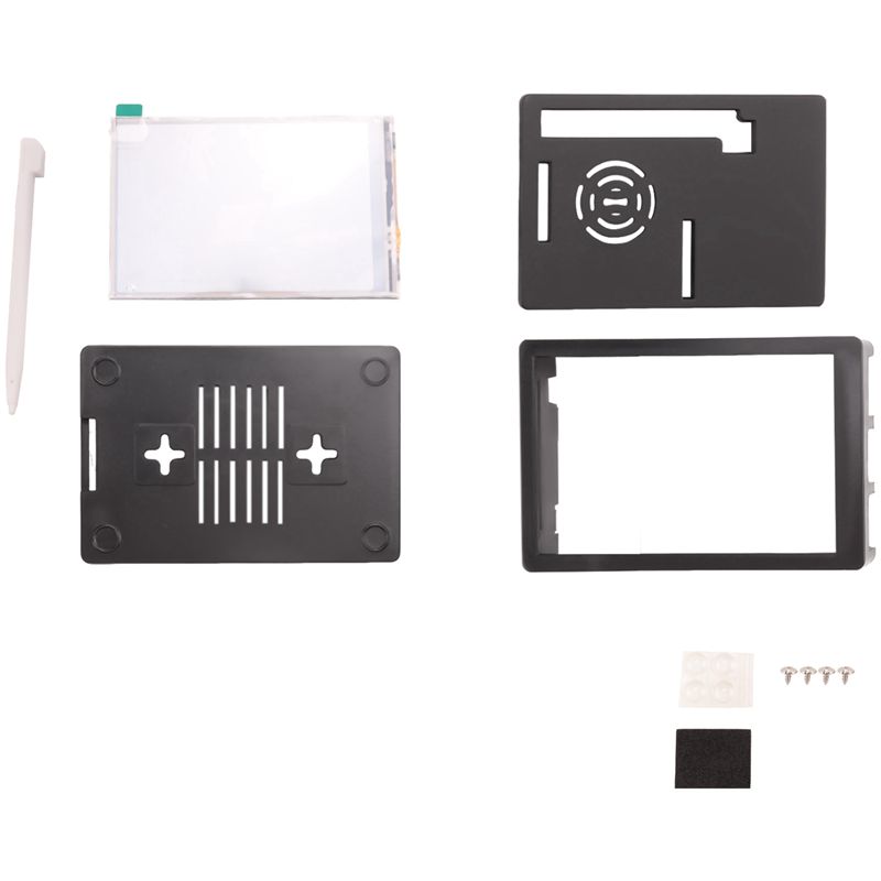 3X 3,5 inch TFT LCD touchscree - Pi 4 Case recensie en prijs