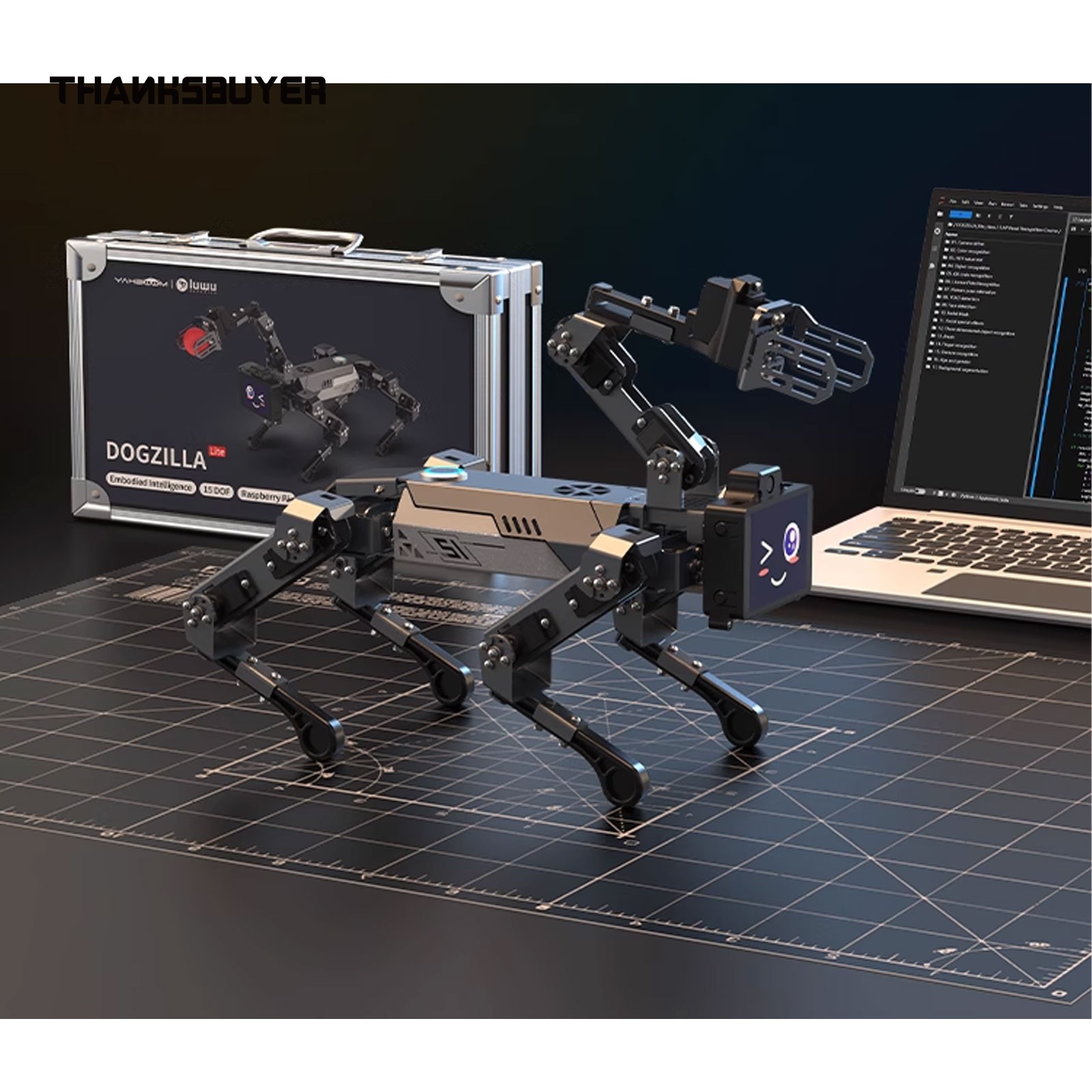 DOGZILLA-Lite 15DOF AI Bionisc - Raspberry Pi recensie en prijs