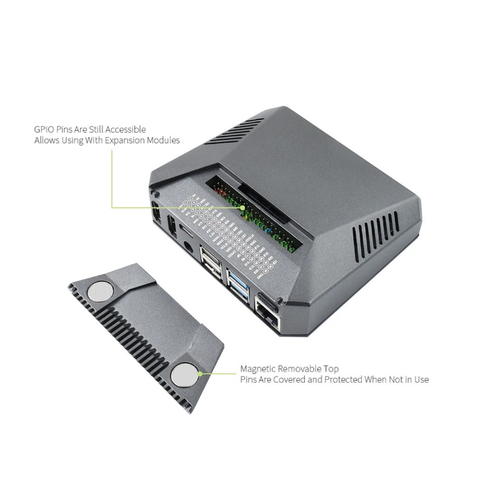 Argon ONE V2 Behuizing voor Ra - Pi 4 Case recensie en prijs
