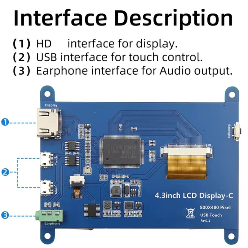 2026 Nieuw capacitief touchscr - Pi Zero recensie en prijs