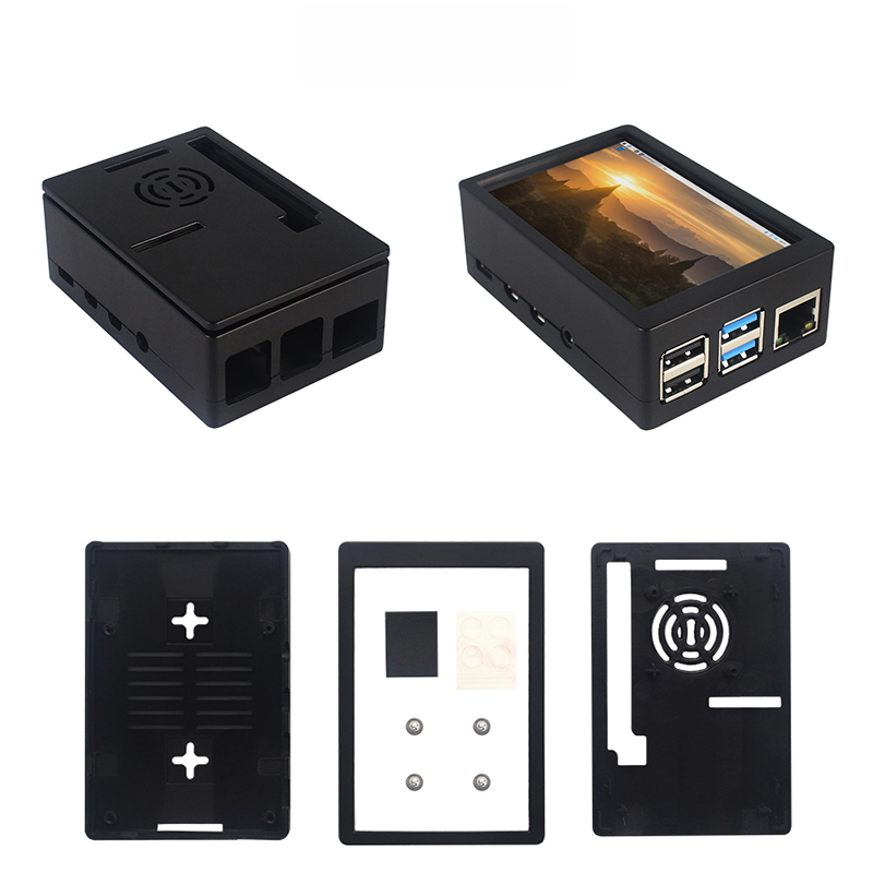 3.5 Inch Raspberry Pi 4 Touch  - Pi 4 Case recensie en prijs