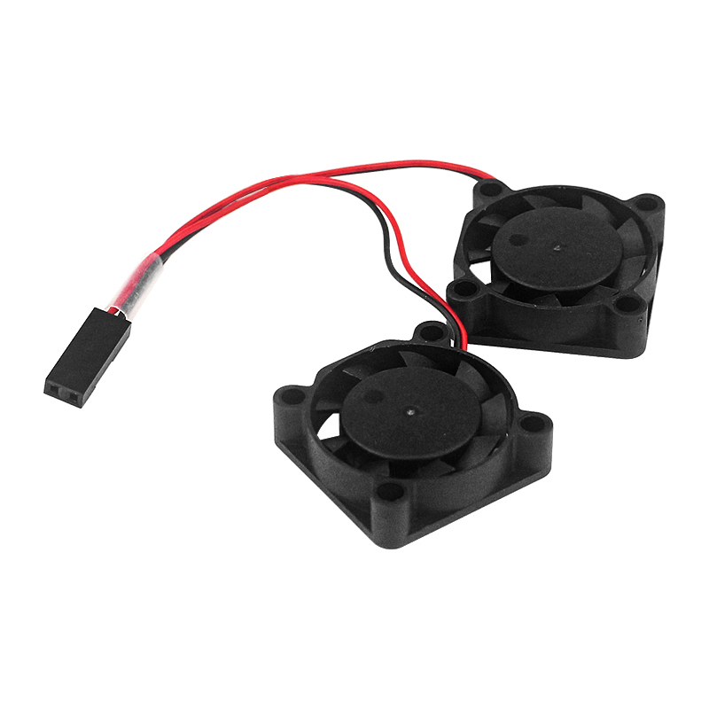 Dual Radiator Fan voor Raspber - Pi Cooler recensie en prijs