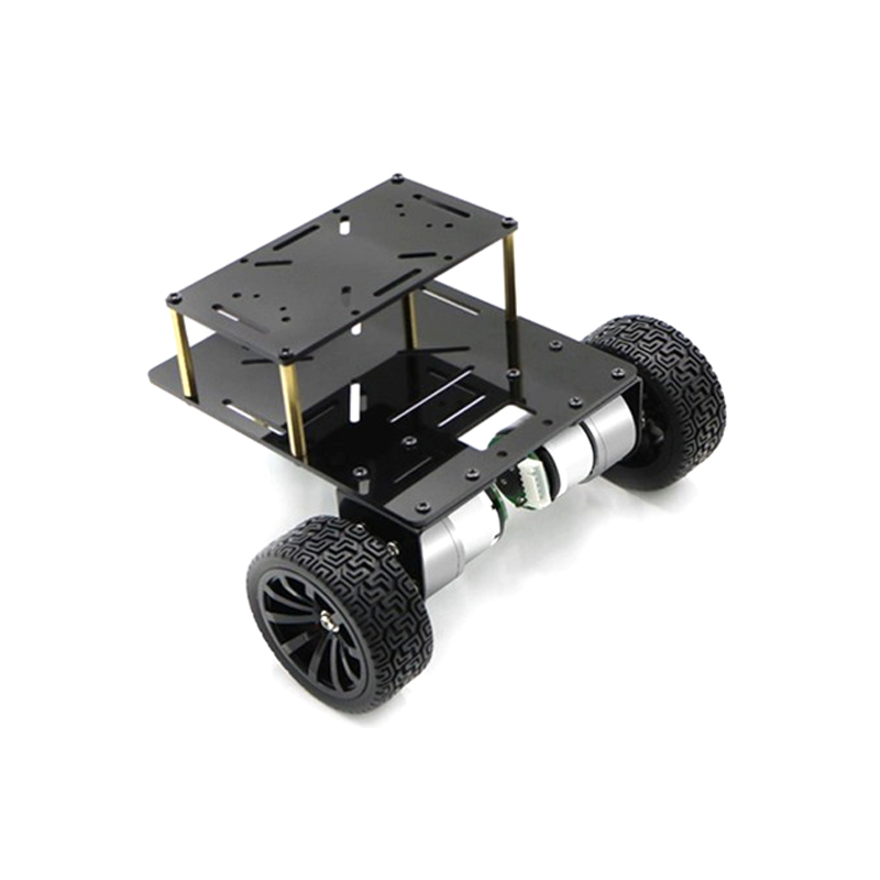 3WD robotauto met DC- of stapp - Raspberry Pi Kit recensie en prijs