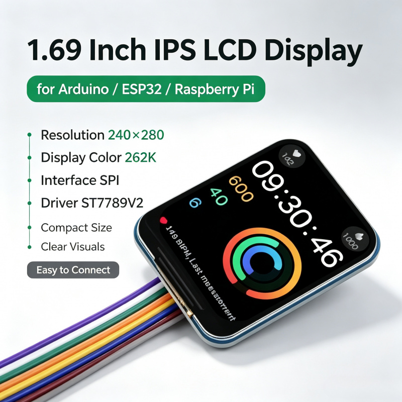 1,69 inch IPS LCD-module ST778 - Pi Display recensie en prijs