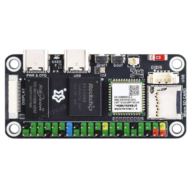 Luckfox Lyra Zero W RK3506B Ro - Pi Display recensie en prijs