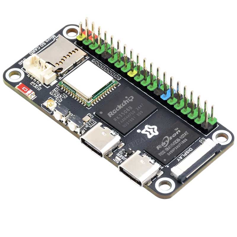 Luckfox Lyra Zero W RK3506B Ro - Pi Display recensie en prijs