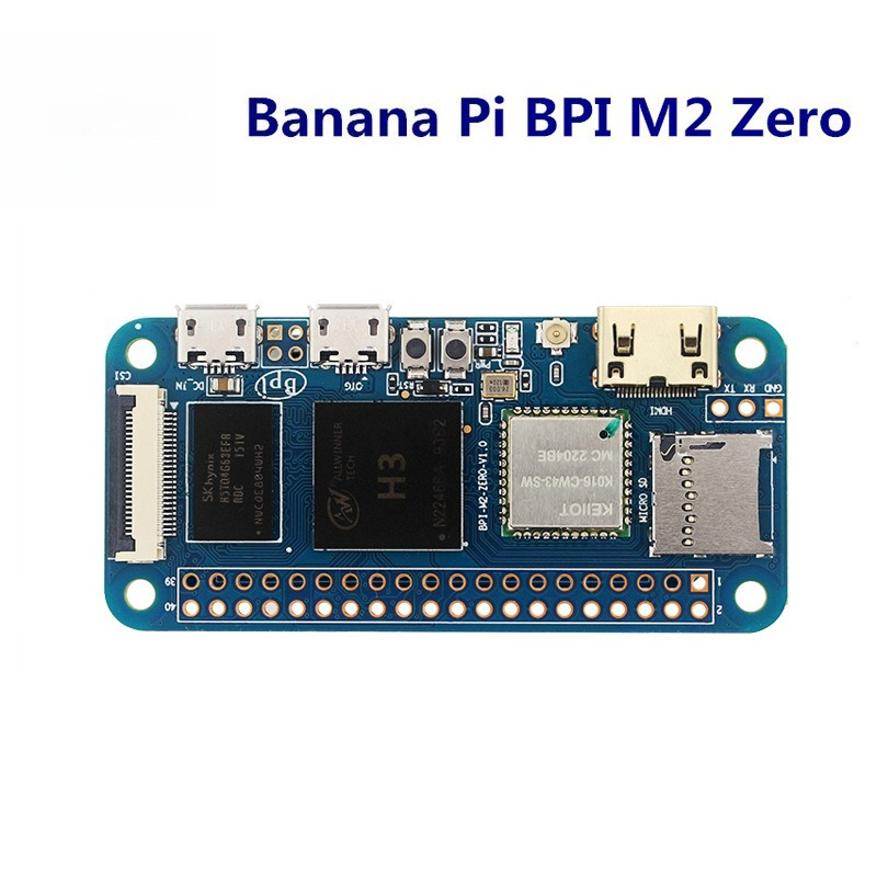 Banana Pi-M2 Zero H3, een comp - Pi Zero recensie en prijs