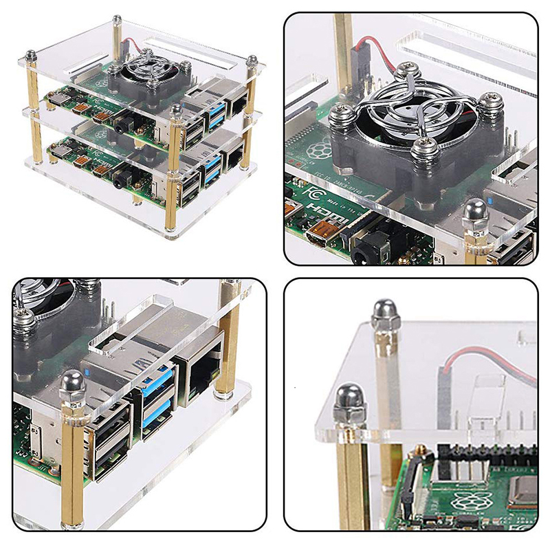 Raspberry Pi 4B 3B 3B+ 2B 15 l - Pi Cooler recensie en prijs