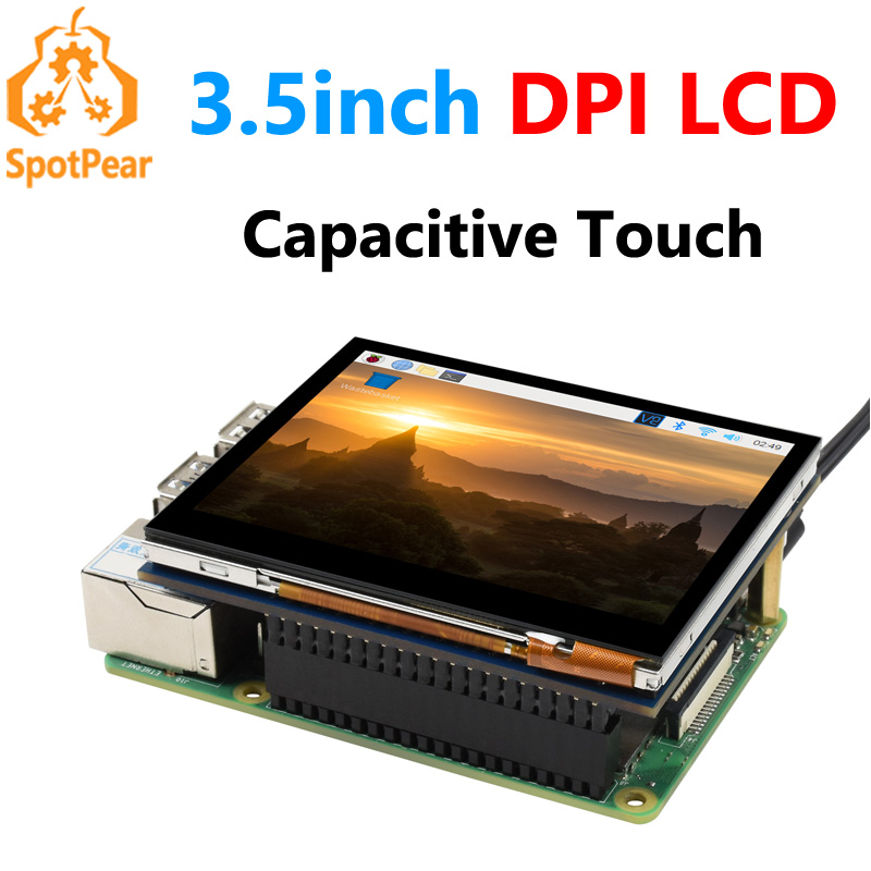 3.5 Inch Capacitieve Touch Lcd - Pi Display recensie en prijs