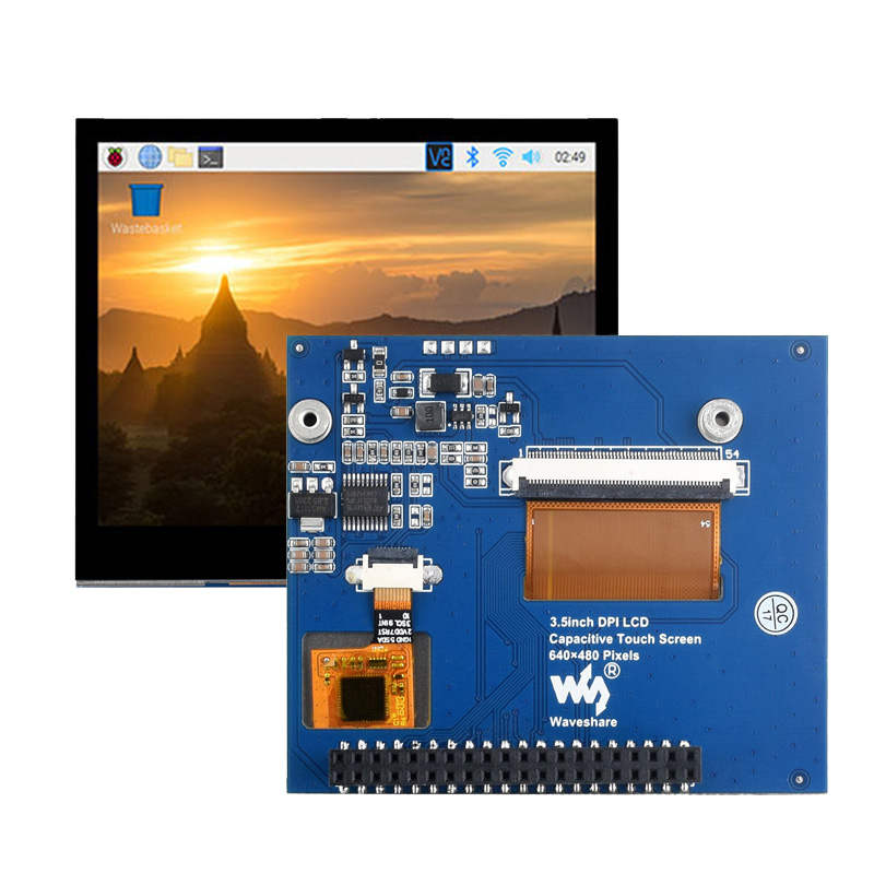 3.5 Inch Capacitieve Touch Lcd - Pi Display recensie en prijs