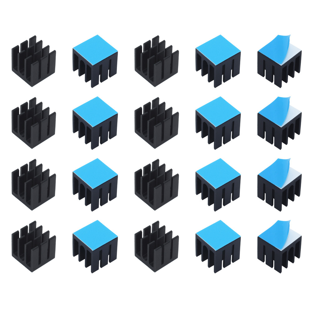 12x12x12mm 50 stuks Aluminium  - Pi Power Supply recensie en prijs