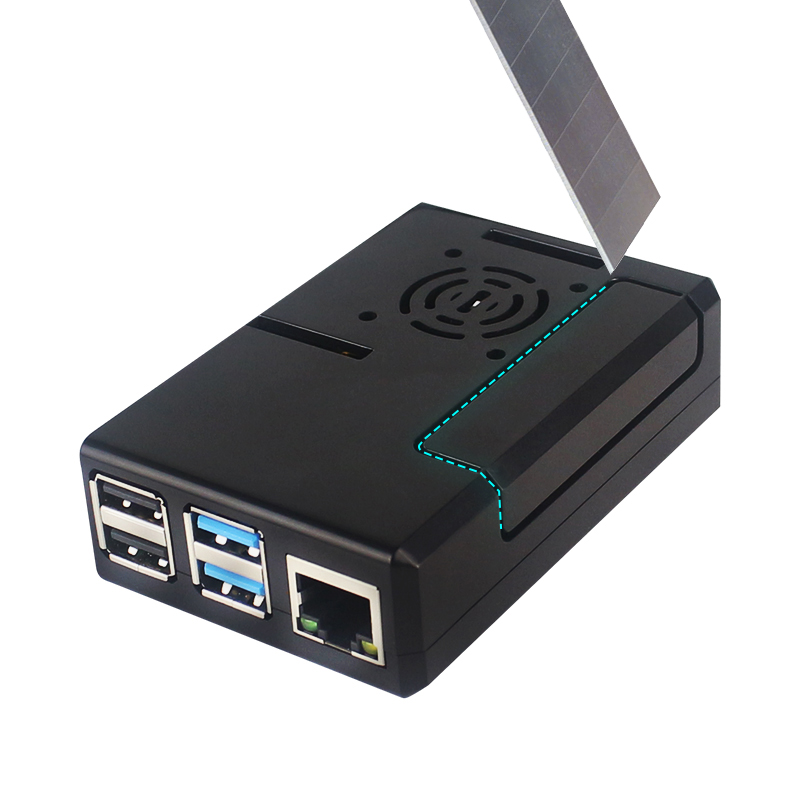 Raspberry Pi ABS Behuizing Zwa - Pi 4 Case recensie en prijs
