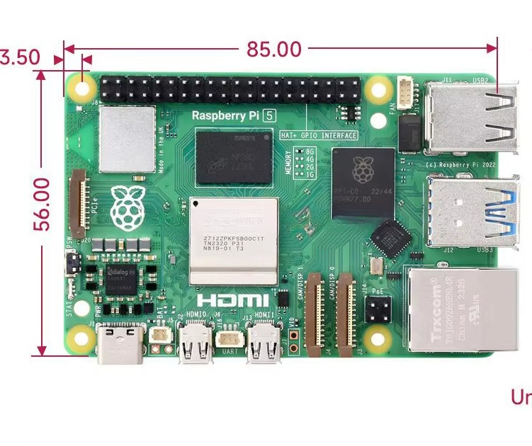 De Raspberry Pi 5 beschikt ove - Raspberry Pi recensie en prijs