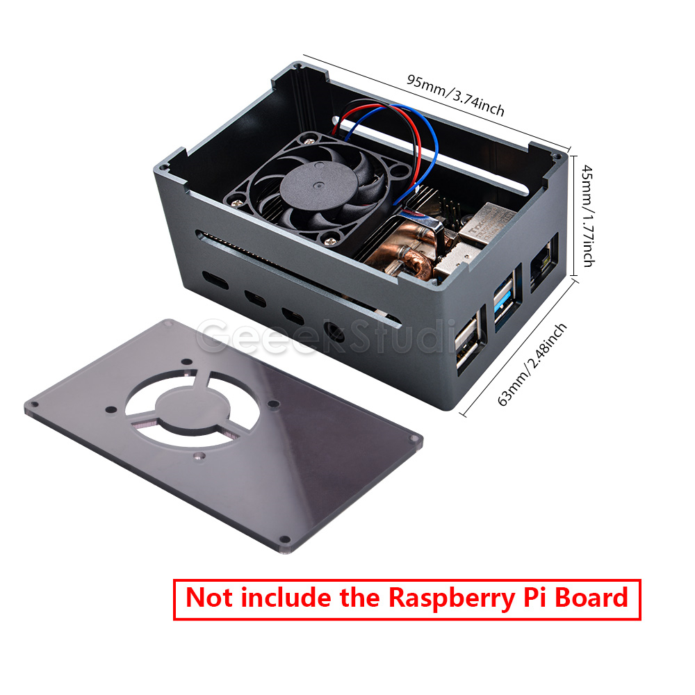 Low-Profile Ijs Toren Koelvent - Pi 4 Case recensie en prijs
